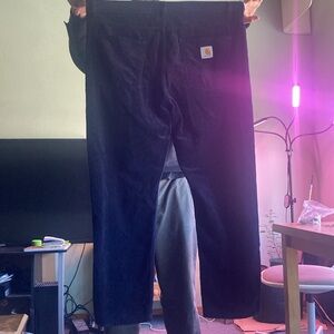 Navy blue Carhartt WIP corduroys size 38